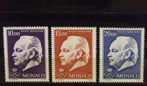 9842   Monaco   MNH # C81, C82, C83                          CV$ 20.50