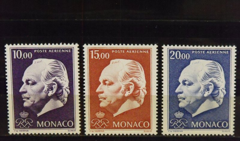 9842   Monaco   MNH # C81, C82, C83                          CV$ 20.50