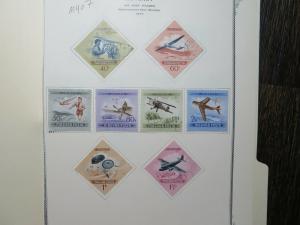 Hungary 98 Mint & Used Airmail On Pages / Few Faults / 1954 - 1965 - M407