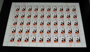 U.N.NEW YORK #345  1981, INTL. YEAR OF DISABLED SHEETS OF 50 , MNH, NICE! LQQK!