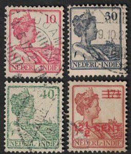 Lot of 4 - 1920s NETHERLAND INDIES Stamps - See Photos 1245 