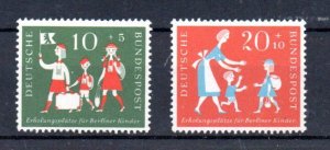 GERMANY - 1957 - CHARITY - VACATION FOR THE CHILDREN FROM BERLIN -