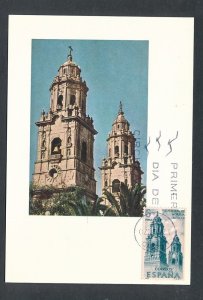 D456278 Spain Maximum Card Buildings Architecture Cathedral de Morelia