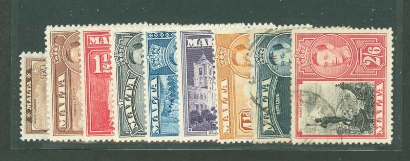 Malta #191/203 Unused Multiple