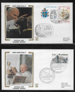 Pope John Paul II 1983 Visit Lourdes France (z1)