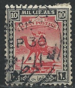 Sudan 1927 - 10m wmk SG - SG42