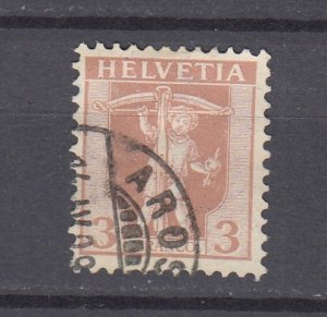 J48777 J LStamps 1907-25 switzerland used #127
