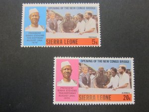 Sierra Leone 1975 437,C144 set MH