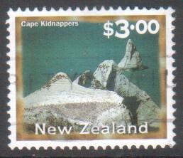 New Zealand 2000 Scenic $3 Cape Kidnappers Used 1639