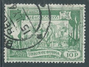 Burma, Sc #143, 10p Used