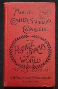 1895 Mekeel's Complete Standard Catalogue of the Postage Stamps of the World