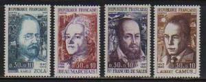 France MNH sc# B404-B407 10CV $1.40