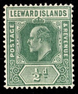 Leeward Islands Scott 42 Unused hinged.