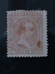 ​CUBA-1894 sc#152 KING ALFONSO XIII-MLH -VF-130 YEARS OLD-20C-LAST ONE