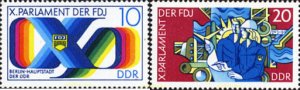 150798 MNH ALEMANIA DEMOCRATICA 1976 PARLAMENTO DE LA JUVENTUD ALEMANA