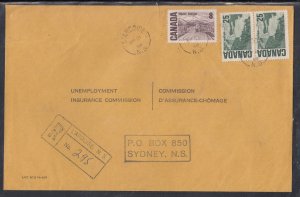 Canada - Sep 1969 L'Ardoise, NS Registered Domestic Cover