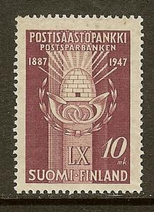 Finland, Scott #264, 10m Postal Savings Bank, MLH