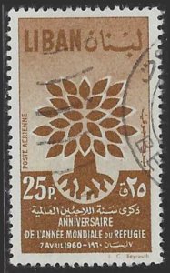 Lebanon #C284 (1960), used single