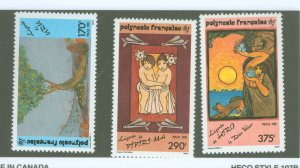 French Polynesia #549-551  Single (Complete Set)