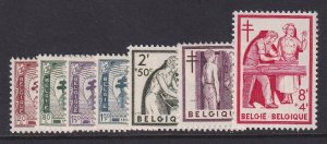 Belgium, Scott B592-B598, MLH