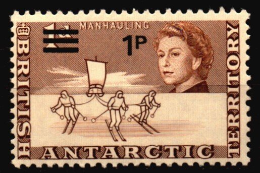 British Antarctic Territory Unused NH Scott 26