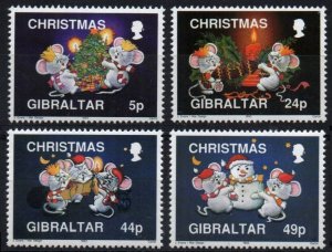 Gibraltar # 649 - 652 MNH