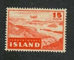 Iceland; Scott C21; 1947;  Unused; NH