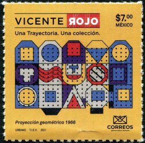 2021 Mexico Vicente Rojo - Artist  (Scott NA) MNH