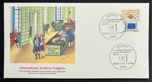 Germany, 1984, SC#1425, Medieval Document Computer, FDC, VF