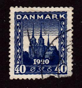 Denmark 160 Roskilde Cathedral 1921