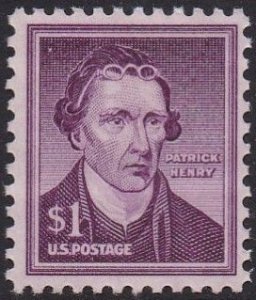 1052 Patrick Henry MNH