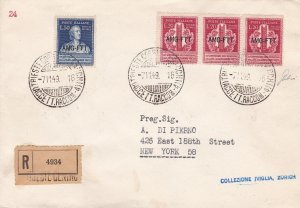 1949 TRIESTE A - First day for overseas recommended. The Volta set is stamped