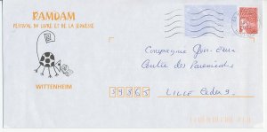 Postal stationery / PAP France 2002 Book Festival