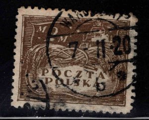 Poland Scott 106 Used stamp