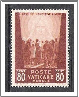 Vatican City #78 Image of Jesus MNH