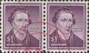 # 1052a USED DRY PRINT PATRICK HENRY    
