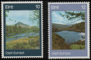 Ireland 413-14 - Mint-NH -Europa / Ballynahinch / Lugalla Lake (1977)(cv $10.25)