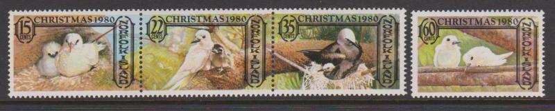 Norfolk Island 1980 Christmas Sc#275a, 276 MNH