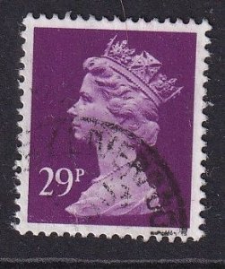 Great Britain #MH139 used 1990 Machin   29p  rose lilac