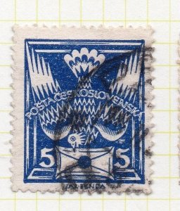 Czechoslovakia 1920-25 Early Issue Fine Used 5h. 101037