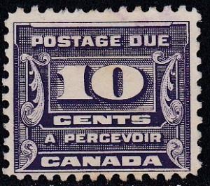 Canada # J14, Used, Third Cat.