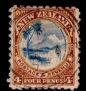 New Zealand Scott 90 perf 11 no wmk 1900 Used stamp