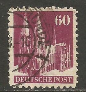 GERMANY 654 VFU 308F-1