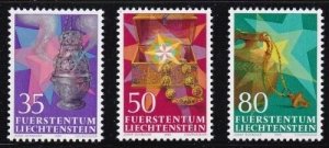 Album Specials Liechtenstein Scott # 820-822  Precious Spices  Mint NH