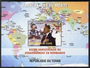 CHAD - 2009 - Barack Obama - Perf De Luxe Sheet - MNH - Private Issue
