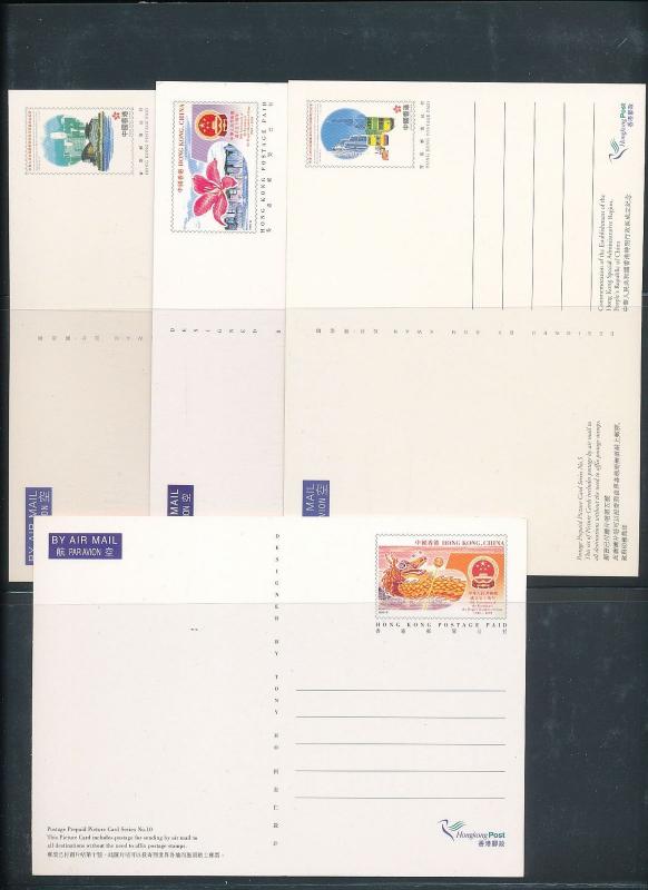 Hong Kong QV/QE Covers Cards Air Stamps Appx 40 Items AU 9772