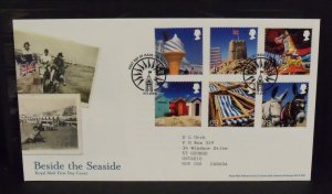 15740   GREAT BRITAIN   FDC # 2463-2468     Beside the Seaside