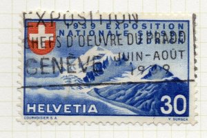 Switzerland 1939 Early Issue Fine Used 10c. NW-135870