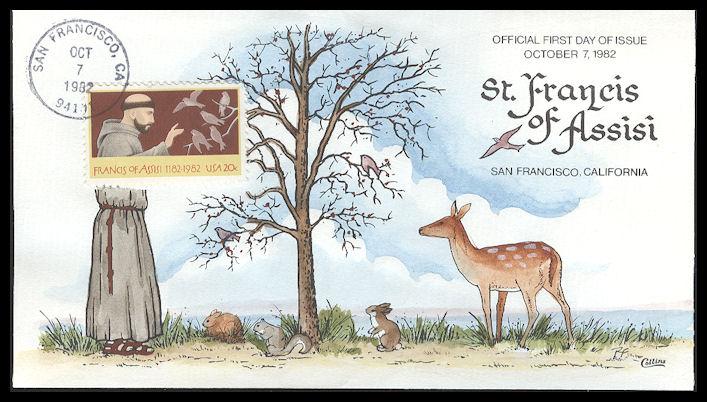 #2023 St. Francis of Assisi Collins FDC