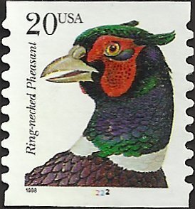 P.N.C. 2222 # 3055 USED RING-NECKED PHEASANT